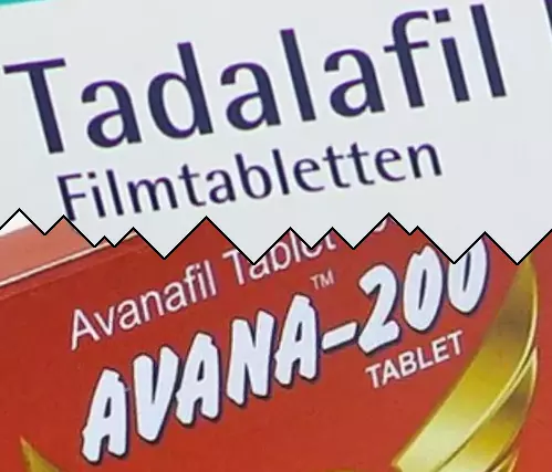 Tadalafil vs Avana