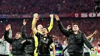 Los jugadores del PSG celebran el cumpleaños de Luis Enrique... ¡pero él no se presenta!
